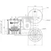 Image de FEBI BILSTEIN Soufflet à air, suspension pneumatique pour IVECO: Daily (Ref: 102721)