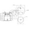 Image de FEBI BILSTEIN Soufflet à air, suspension pneumatique (Ref: 105951)