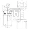 Image de FEBI BILSTEIN Soufflet à air, suspension pneumatique (Ref: 109086)