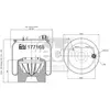 Image de FEBI BILSTEIN Soufflet à air, suspension pneumatique (Ref: 177168)