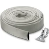Image de Kärcher Kit Tuyau Plat en Textile 10 m et Collier de Serrage, Gris, (L x B x H) 10 m x 260 mm x 55 mm