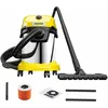 Image de KÄRCHER Aspirateur Eau et Poussières WD 3 S V-17/4/20, Filtre Cartouche, Sachet Ouate, 1000 W, Cuve en Acier Inoxydable : 17 l, Tube d'Aspiration : 2 m, Fonction Soufflerie, Suceur Sol/Fentes