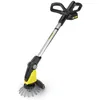 Image de KÄRCHER Désherbeur sans Fil WRE 18-55, Batterie 18 V, Vitesse de Rotation : 2300-2800 TR/Min, Diamètre de la Brosse : 180 mm, Poils en Nylon, Protection Anti-éclaboussures, avec Batterie et Chargeur