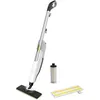Image de Kärcher Nettoyeur Vapeur SC 2 Upright, Préchauffage : 30 s, Surface : 50 m², Réservoir : 0,4 l, Puissance : 1600 W, avec Buse de Sol EasyFix, Serpillière Microfibres, Cartouche Détartrante