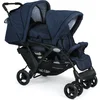 Image de CHIC 4 BABY 274 52 Poussette Double Duo Bleu Jeans, Bleu