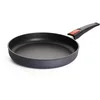 Image de Woll Diamond Lite poêle en fonte - Induction-, Ø 26 cm, hauteur 5 cm, avec manche amovible - Convient à tous les types de cuisinières, antiadhésif, fonte d'aluminium, adapté au four, anthracite