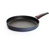 Image de Woll Diamond Lite poêle en fonte - Induction-, Ø 30 cm, hauteur 5 cm, avec manche amovible - Convient à tous les types de cuisinières, antiadhésif, fonte d'aluminium, adapté au four, anthracite