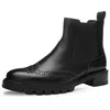 Image de ARA Femme Tulsa Bottine Chelsea, Noir, 37 EU