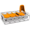 Image de WAGO 221   615 1pièce (s) connecteur de câble électrique   Connecteurs de cables electriques (Orange, Transparent, 1 pièce (s))