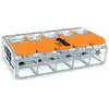Image de WAGO 221-615 Borne de raccordement flexible: 0.5-4 mm² rigide: 0.5-6 mm² 15 pc(s) incolore, transparent