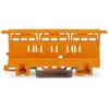 Image de Adaptateur de montage WAGO®, série 221 - 6 mm², pour montage sur TS 35, orange, 221-500, (10 pièces)