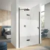 Image de HÜPPE Design pure Porte pivotante, avec élément fixe, pour accès d'angle, pour niche, pour paroi latérale, 8P9002123373, 8P9002