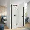 Image de HÜPPE Design pure Porte pivotante, avec élément fixe, pour accès d'angle, pour niche, pour paroi latérale, 8P9013123322, 8P9013