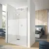 Image de HÜPPE Design pure Porte pivotante, avec élément fixe, pour accès d'angle, pour niche, pour paroi latérale, 8P9111087373, 8P9111