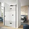 Image de HÜPPE Design pure Porte pivotante, avec élément fixe, pour accès d'angle, pour niche, pour paroi latérale, 8P9111123375, 8P9111