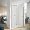 Image de HÜPPE Design pure Porte pivotante, avec élément fixe, pour accès d'angle, pour niche, pour paroi latérale, 8P9004092321, 8P9004
