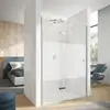 Image de HÜPPE Design pure Porte pivotante, avec élément fixe, pour accès d'angle, pour niche, pour paroi latérale, 8P9004092375, 8P9004