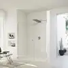 Image de HÜPPE SolvaPro Porte battante, avec élément annexe, pour niche, 7T2902092322, 7T2902
