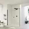 Image de HÜPPE SolvaPro Porte battante, avec élément annexe, pour niche, 7T2902123321, 7T2902
