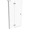 Image de HÜPPE SolvaPro Porte battante, avec élément fixe, pour niche, pour paroi latérale, 7T031355G321, 7T0313