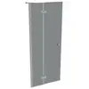 Image de HÜPPE SolvaPro Porte battante, avec élément fixe, pour niche, pour paroi latérale, 7T031155G368, 7T0311