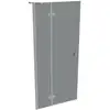 Image de HÜPPE SolvaPro Porte battante, avec élément fixe, pour niche, pour paroi latérale, 7T031255G301, 7T0312