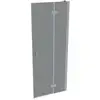 Image de HÜPPE SolvaPro Porte battante, avec élément fixe, pour niche, pour paroi latérale, 7T041155G368, 7T0411