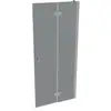 Image de HÜPPE SolvaPro Porte battante, avec élément fixe, pour niche, pour paroi latérale, 7T041255G301, 7T0412