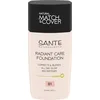 Image de SANTE Naturkosmetik Radiant Care Fond de teint 01 Warm Ivory - Fond de teint végétalien avec peptides bio et huiles de qualité supérieure - Pour une peau éclatante - Formule nourrissante et durable