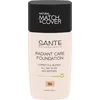 Image de SANTE Naturkosmetik Radiant Care Fond de teint 06 Warm Beige, végétalien avec peptides bio et huiles de qualité supérieure, pour une peau éclatante, formule nourrissante et durable, 30 ml