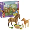 Image de Schleich 42432 Les Soins pour Bébé Animaux d'Horse Club Sarah, dès 5 Ans, Horse Club - Coffret, 19 x 6,6 x 15 cm