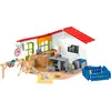 Image de Schleich Cabinet Vétérinaire Pour Animaux De Ferme Et Animaux De Compagnie