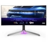 Image de Ecran PC Gaming Porsche Design AOC Agon Pro PD34   34'' incurvé QD-OLED WQHD 240Hz HDR400 TrueBlack G-Sync Compatible HP Ajustable USB-C 65W HUB USB