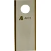 Image de ARNOLD - TiN-Cut lames de remplacement pour robot de tonte Belrobotics Bigmow, contient 9 pièces