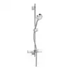 Image de Hansa Basicjet Set de douche avec barre et tablette, 3 jets, 44780133,