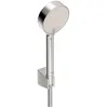 Image de Hansa/douche Basic Jet Set de douche (douche à main + support + flexible de douche) | pour baignoire Piles, pommeau 3 jets, 95 mm, anti-calcaire technique, longueur du tuyau : 150 cm