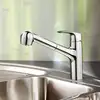 Image de Hansa Pinto Mitigeur de cuisine pivotant, avec douchette extractible, 45182283,