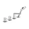 Image de Hansa Designo Style Robinetterie sur gorge de baignoire, Mitigeur monocommande, 53122083,