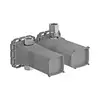 Image de Hansa Matrix Corps encastré pour mitigeur thermostatique, 44030100,