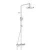 Image de Hansa Micra Colonne de douche en applique avec mitigeur thermostatique, 44350130,