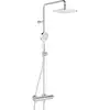 Image de Hansa Micra Style Colonne de douche en applique avec mitigeur thermostatique, 44350230,