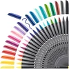 Image de edding 1200 feutre de coloriage pointe fine - multicolore -12 stylos + 2 gratuits - pointe ronde 1 mm - feutre pour dessiner et écrire -set de rentrée des classes - trousse à crayons à peindre incluse