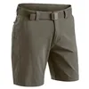 Image de Maier Sports Pantalon de randonnée Nil pour Homme - Taille M - Short d'extérieur avec Ceinture - 5 Poches offrant Beaucoup d'espace de Rangement