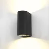 Image de B.K.Licht applique murale LED extérieur intérieur moderne noire, spot mural GU10, 2 spots de 400lm chacun, éclairage jardin terrasse garage, IP44, 2x5W