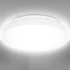 Image de B.K.Licht plafonnier LED spéciale sdb, Ø22cm, protection contre les projections d'eau IP44, platine 10W, 900lm, lumière blanche neutre 4000K
