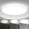 Image de B.K.Licht - Panneau LED à lumière indirecte, plat, intensité lumineuse variable par paliers, dalle led, plafond, plafonnier led, lustre salon, lustre cuisine, 42x2,9 cm, blanc