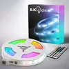 Image de B.K.Licht I Bande LED USB 5 m I Bande lumineuse I Bande LED RGB I Bande à changement de couleur I Guirlande lumineuse colorée I Bande télécommandée I Bande lumineuse autocollante