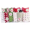 Image de Pajoma Calendrier de l'Avent Oreiller Vert, 1 x 24 boîtes à remplir, Autocollant Inclus