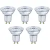 Image de Ampoule LED N/A OSRAM HOMELIGHTING 4058075090460 4.3 W = 50 W blanc chaud (Ø x L) 50 mm x 52 mm 5 pc(s)