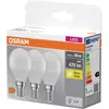 Image de OSRAM HOMELIGHTING 4058075090507 LED CEE F (A - G) E14 forme de poire 4.9 W = 40 W blanc chaud (Ø x L) 45 mm x 82 mm 3 pc(s)